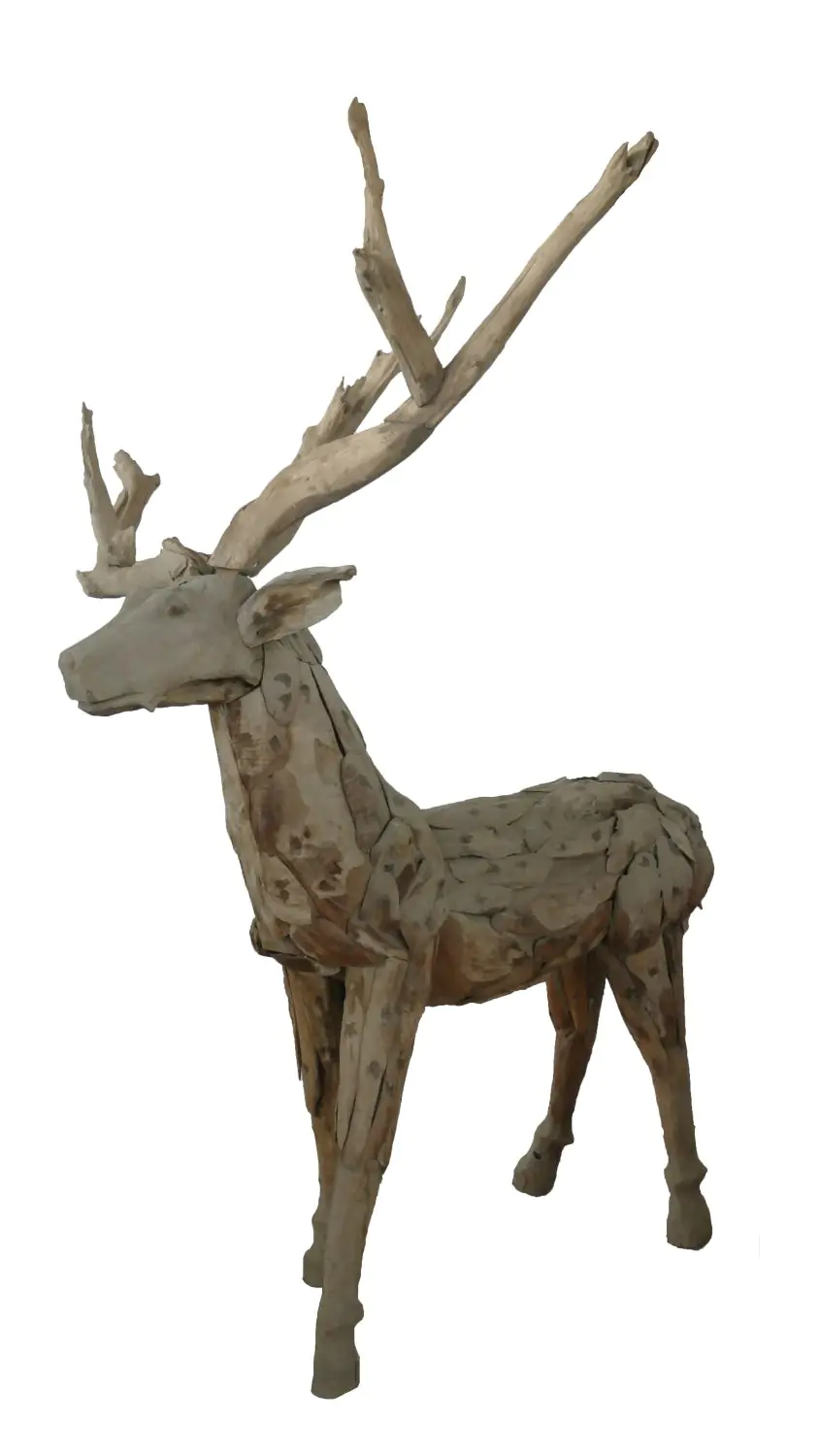  Product image 2 of the product “Standing Deer, the horns can be removed. About 145cm length and 168cm height . ”